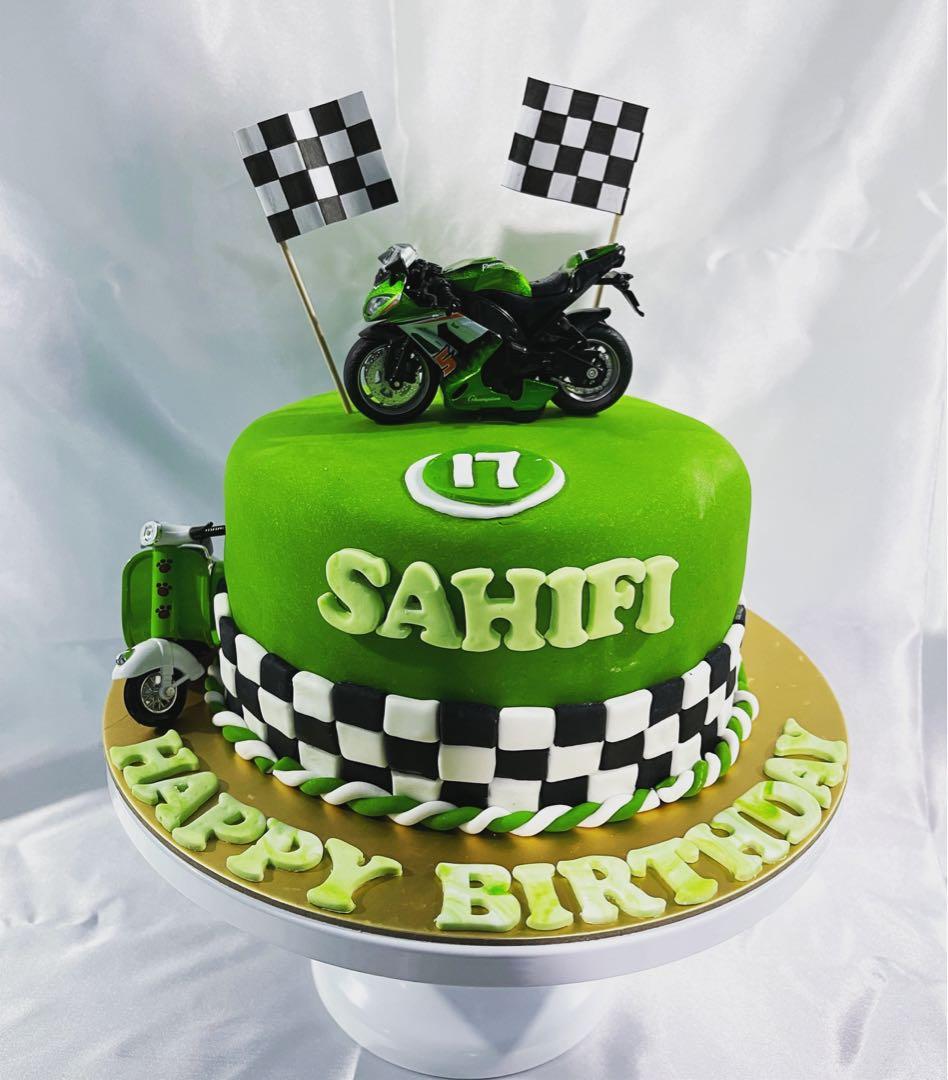 Happy Birthday Bike Rider Cake Topper – Tinkie Ltd
