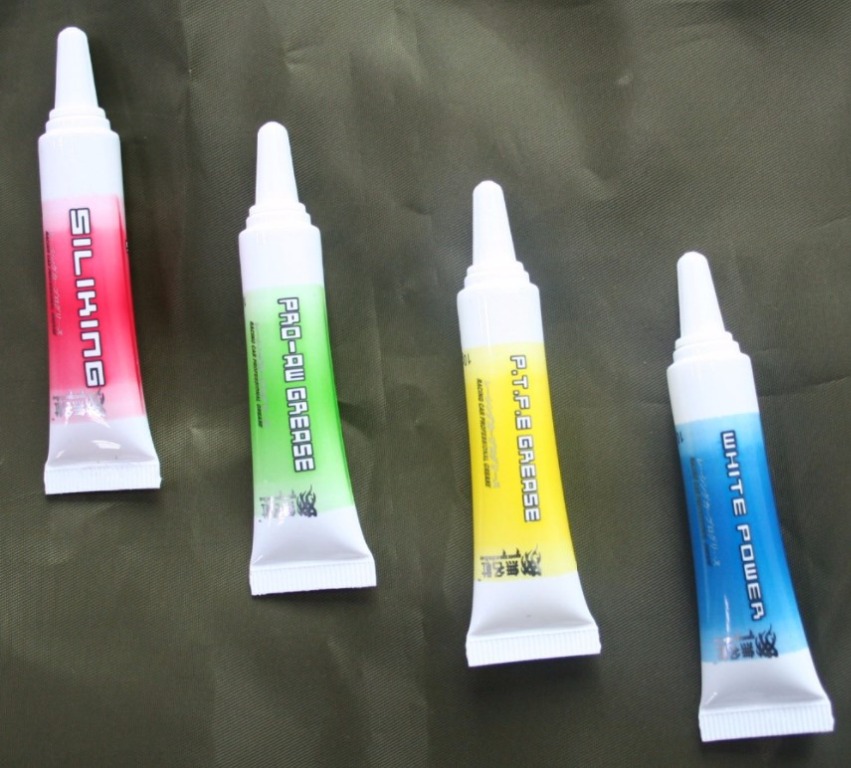 PTFE Grease For Metal and Plastic Gears of Fishing Reel, RC Cars Buggy Buggies Trucks Bikes