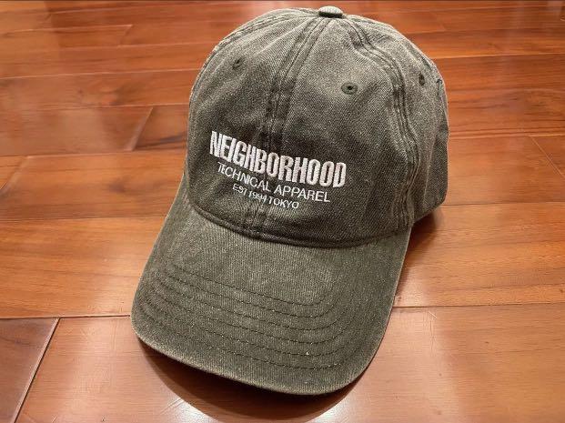 NEIGHBORHOOD JAPAN CI / C-CAP OLIVE DRAB/BLACK/GRAY NBHD