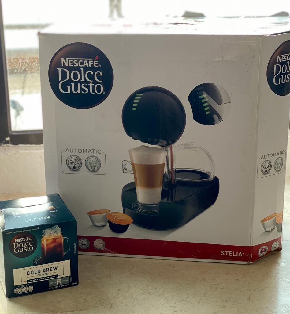 Nescafe Dolce Gusto Stelia 雀巢咖啡機 連 Capsule, 家庭電器, 廚房電器, 咖啡機及咖啡壺 Carousell
