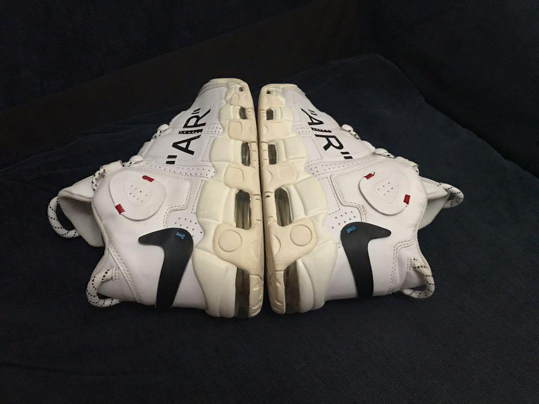 Nike Air Uptempo Off White, Men'S Fashion, Footwear, Sneakers On Carousell