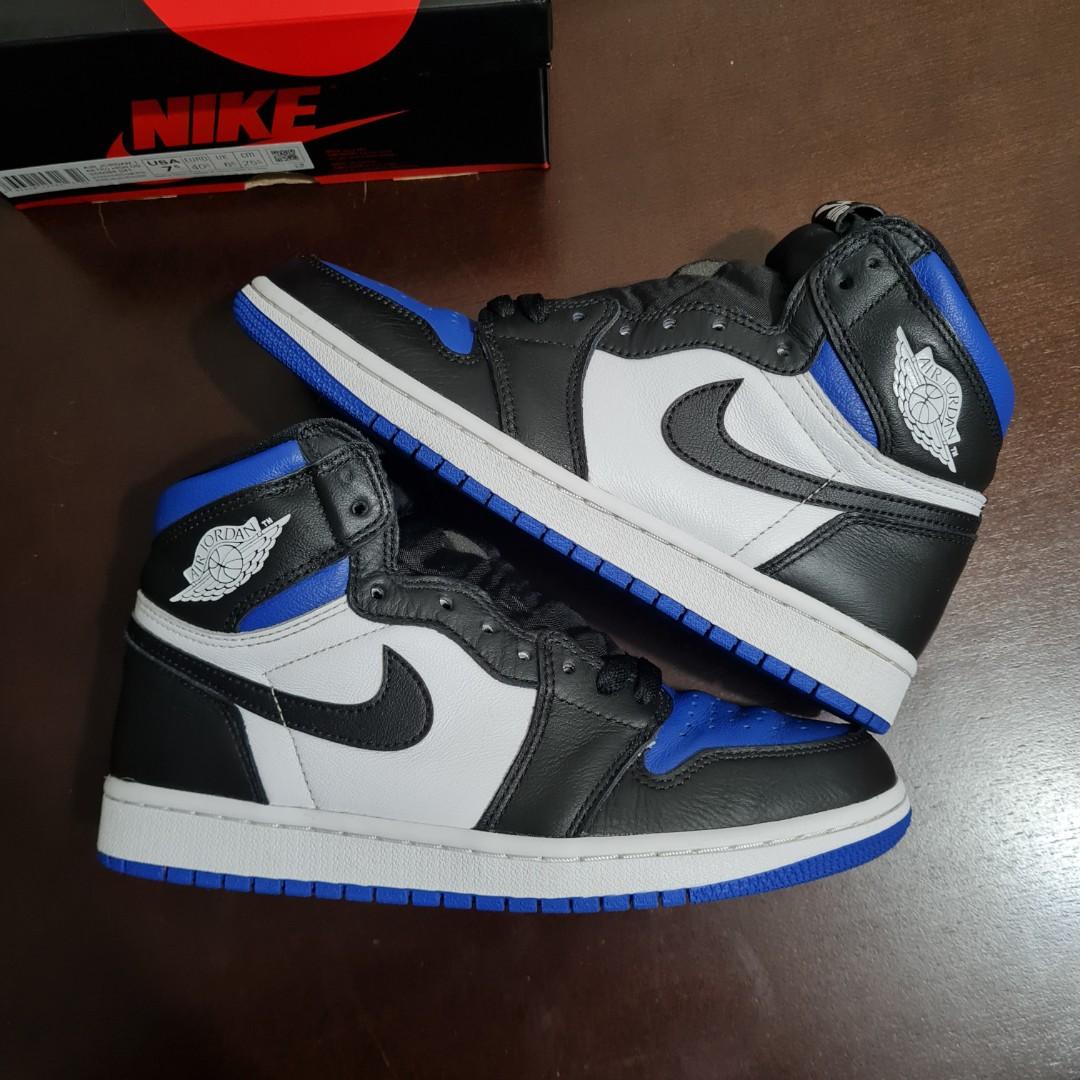 royal toe white laces