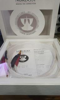 Nordost white lightning 1m speaker cable