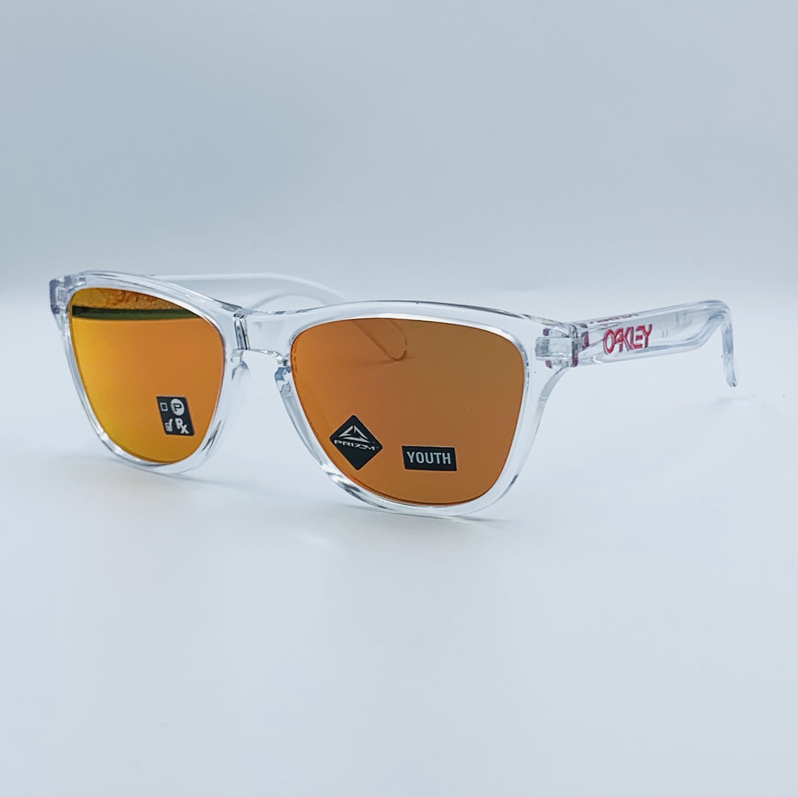 Oakley frogskins polished clear 2025