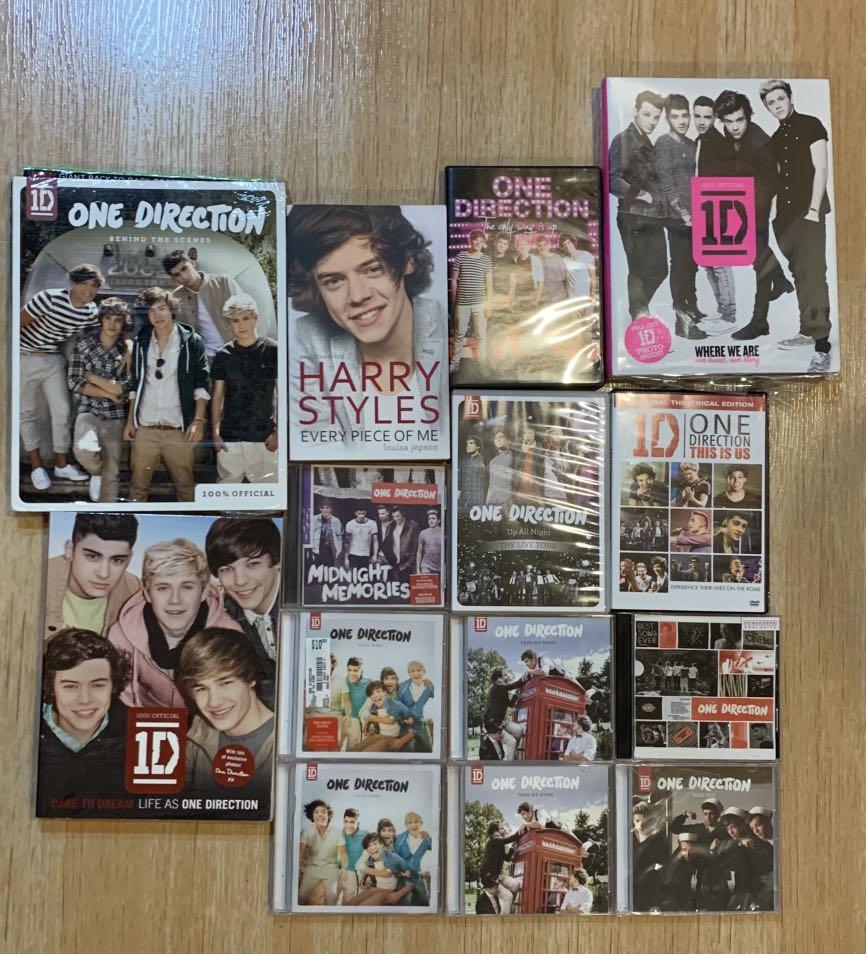 one direction (1D) merch, Hobbies & Toys, Memorabilia & Collectibles, Fan Merchandise  on Carousell