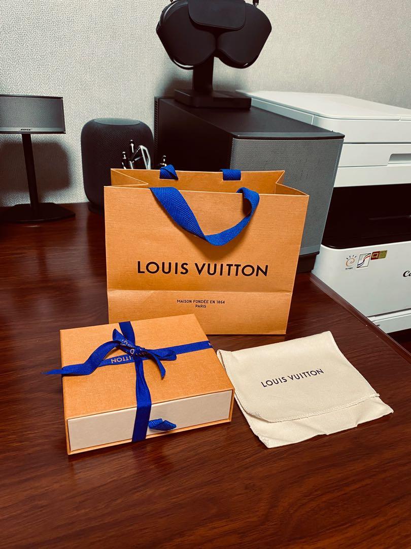 Original lv wallet size box complete set, Luxury, Bags & Wallets