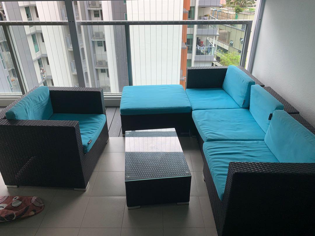 Used outdoor sofa deals