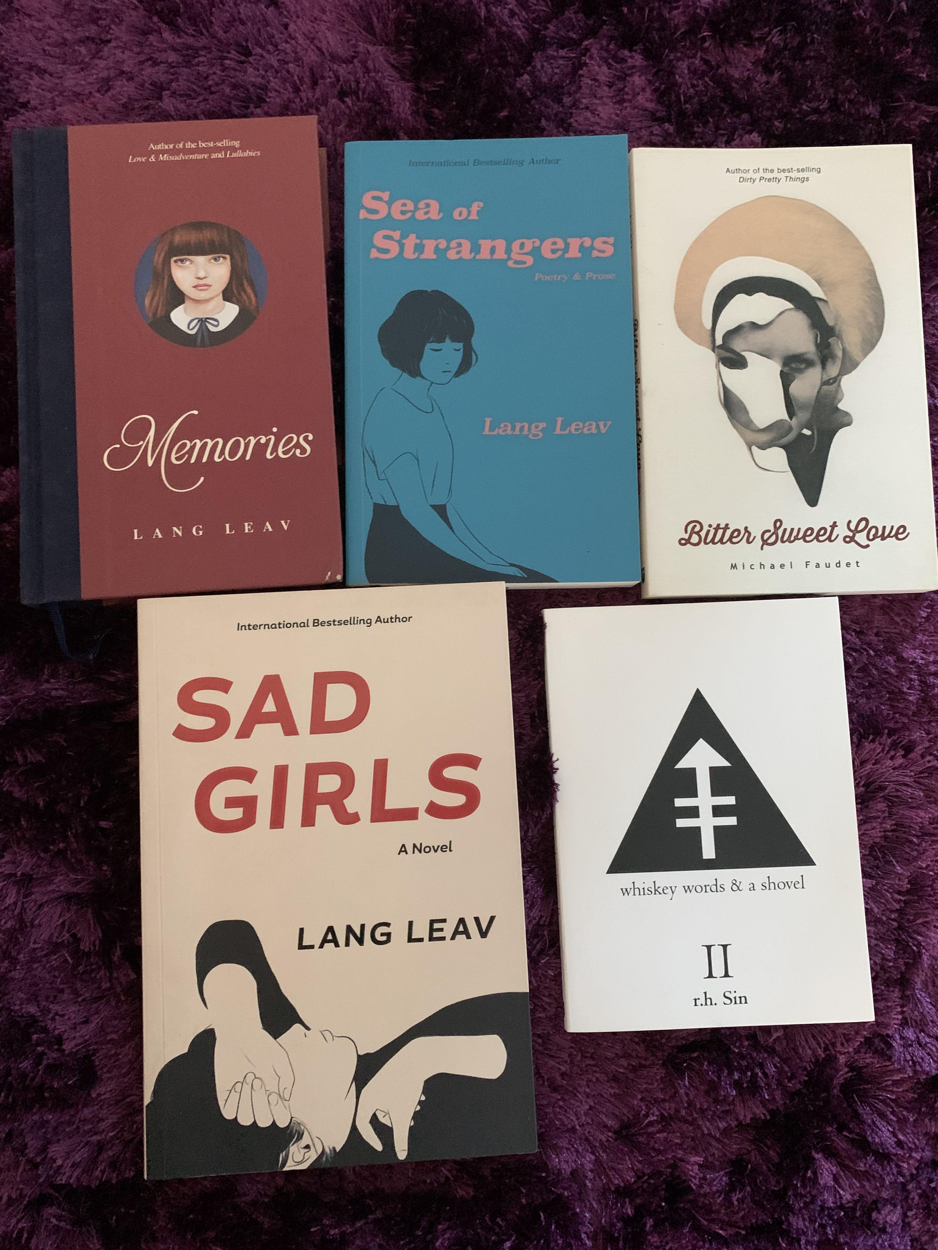 Poetry Books | Memories - Sea of Strangers - Sad girls ...