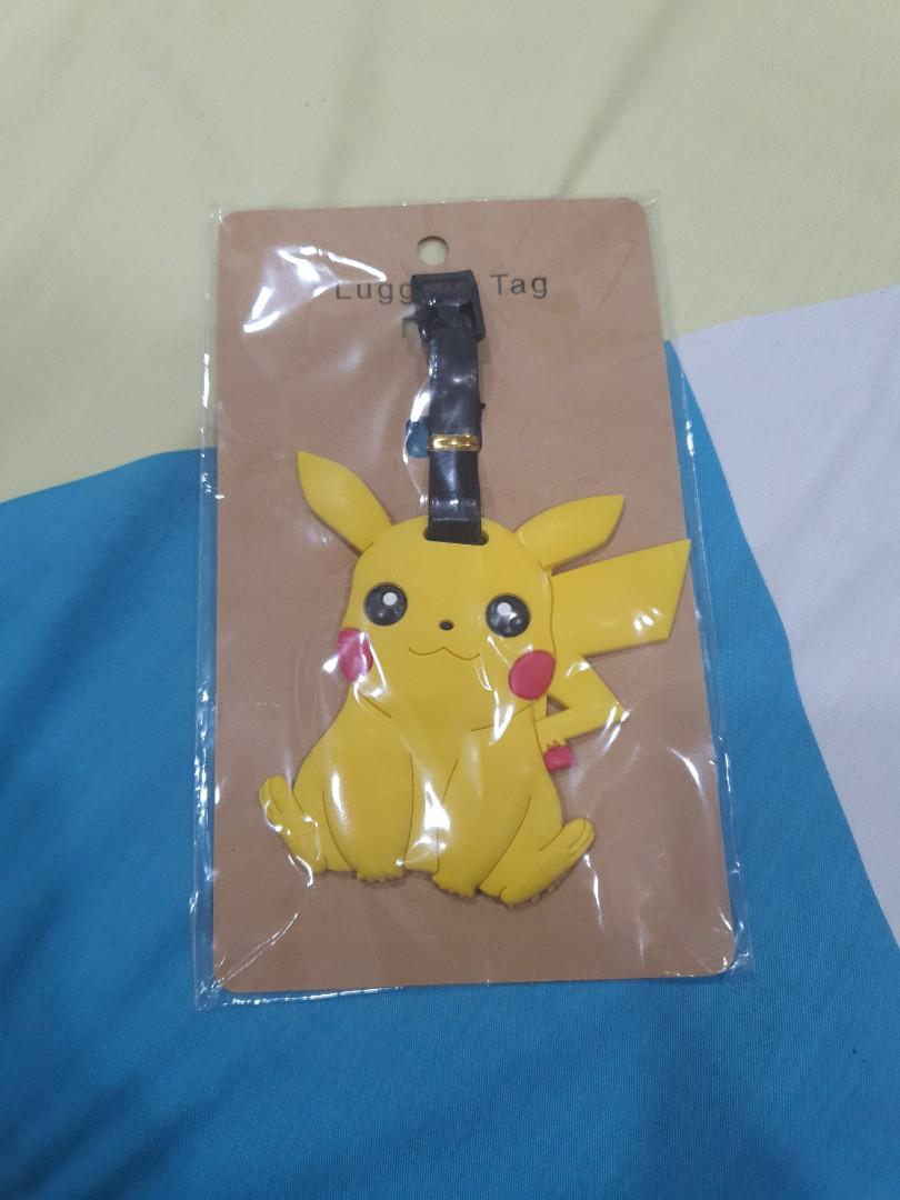 Pokemon Pikachu Luggage Tag, Hobbies &amp; Toys, Travel, Travel Essentials ...