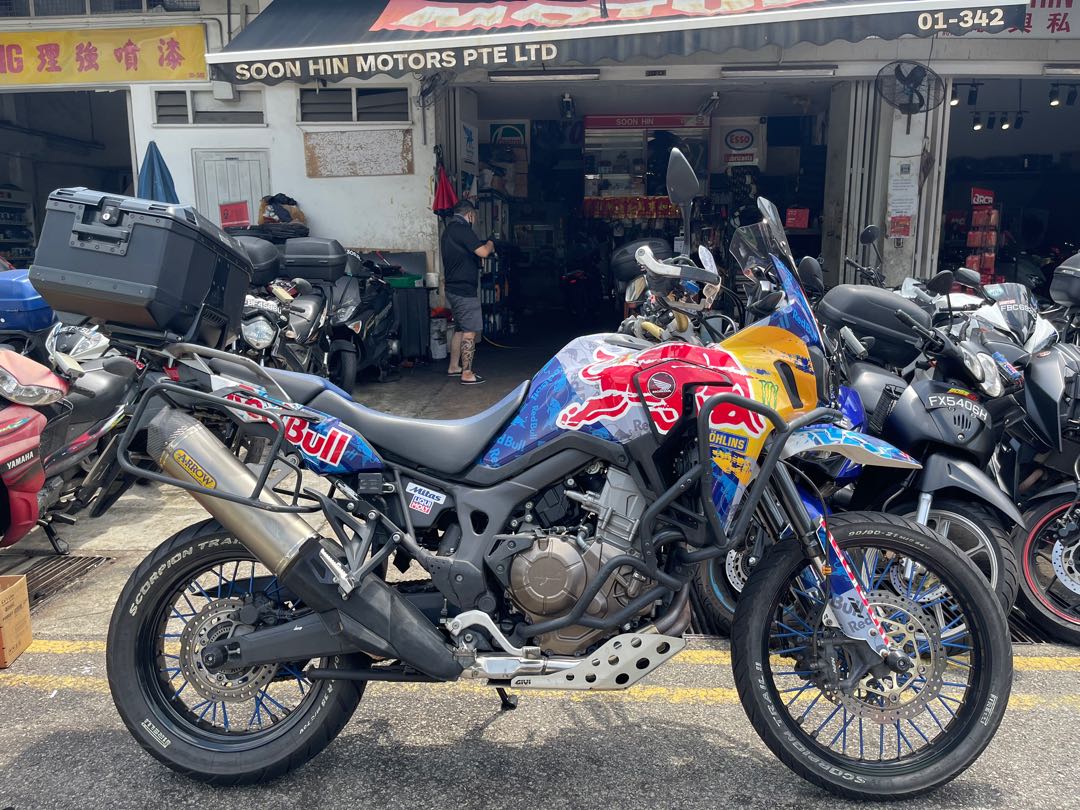 Africa twin online ohlins
