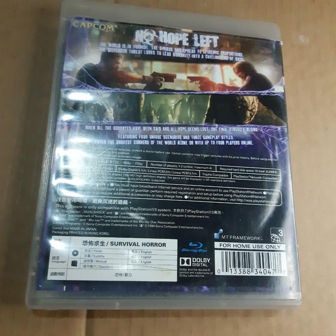 ps3 cd game resident evil 6 (Category: PlayStation) located in Binangonan. Submitted by mvin822 (Listing ID 1102600958, Image 3). Description: ps3 cd game resident evil 6 good condition can ship nationwide.