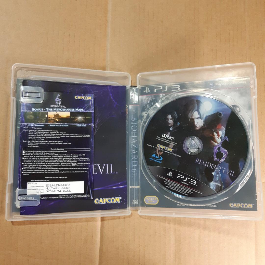 ps3 cd game resident evil 6 (Category: PlayStation) located in Binangonan. Submitted by mvin822 (Listing ID 1102600958, Image 2). Description: ps3 cd game resident evil 6 good condition can ship nationwide.