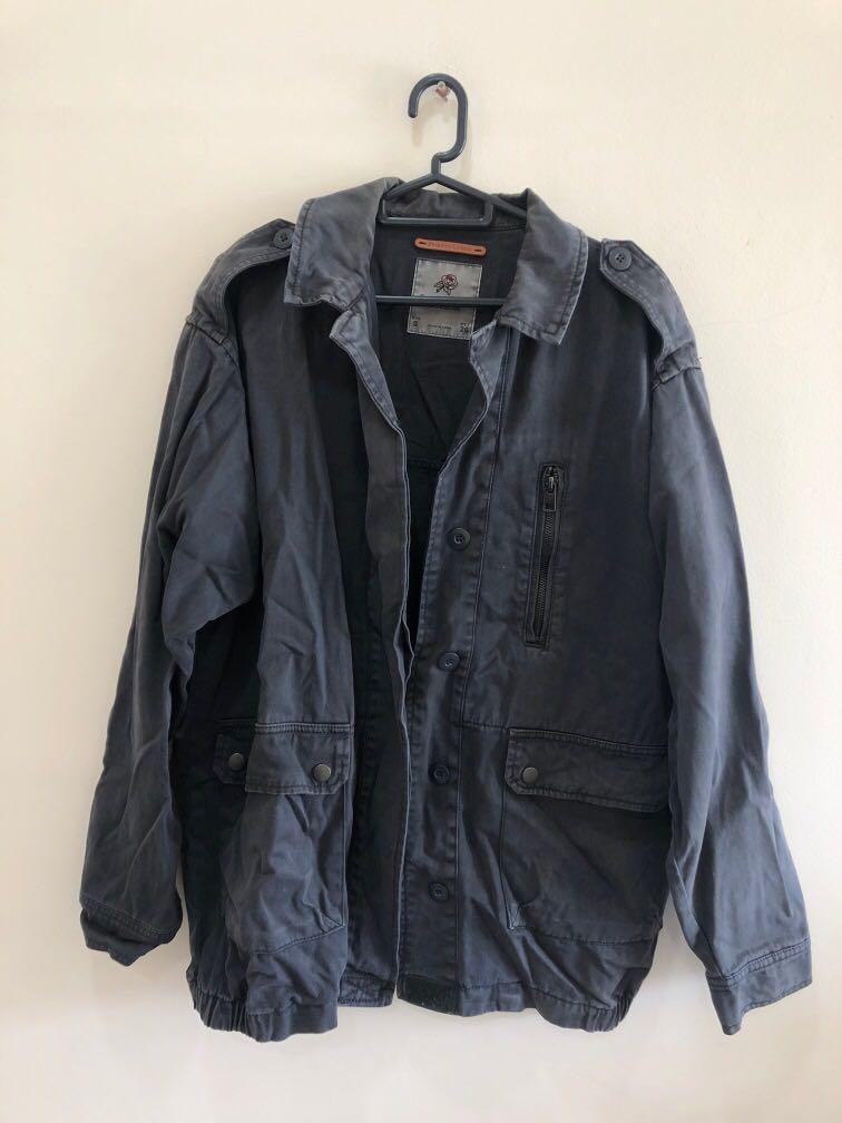 Pull and bear utility jacket outlet