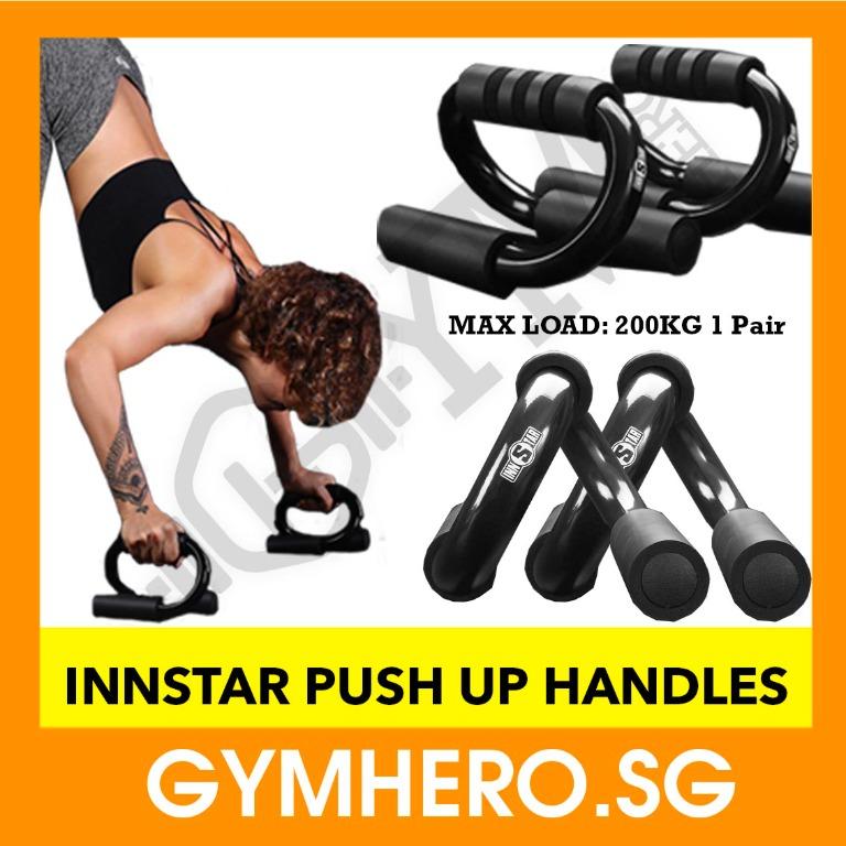 Push Up Handles High Quality S type Portable Push Up Bars Fitness Home Workout Equipment Sports Equipment Exercise Fitness Cardio Fitness Machines on Carousell