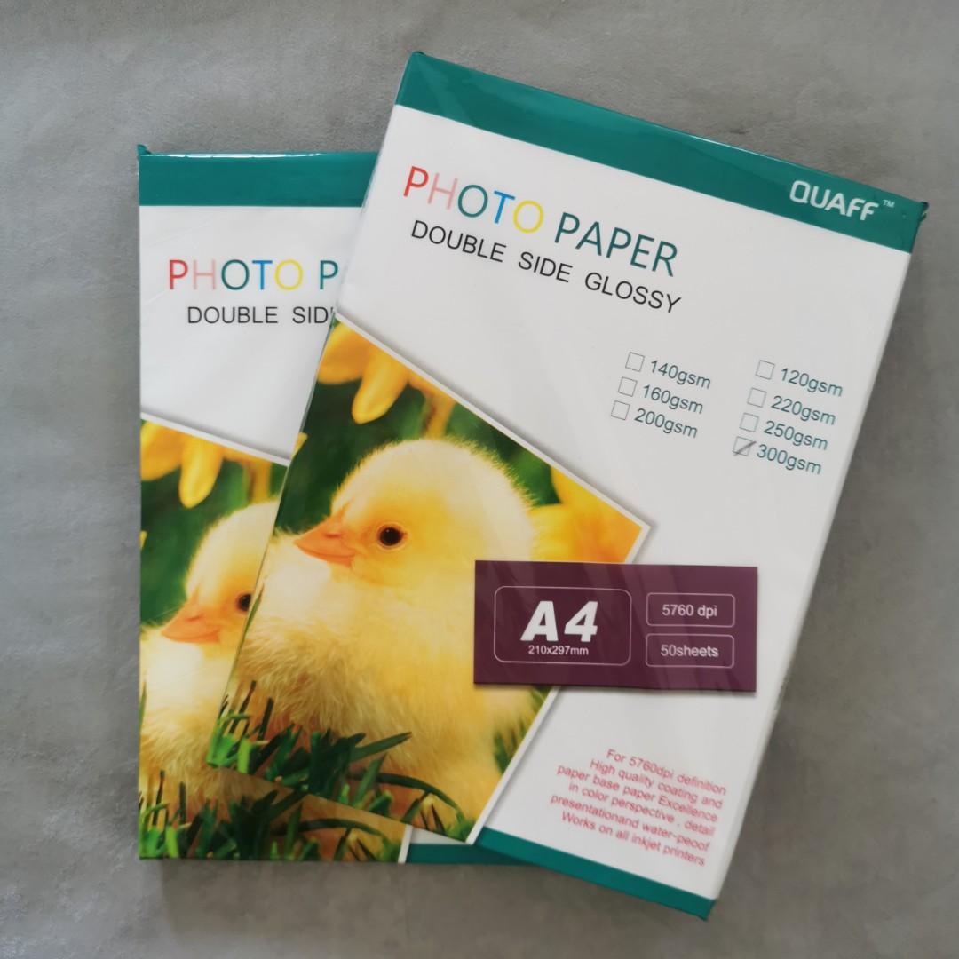 Quaff Double Sided Photopaper A4-A3 - Uniprint