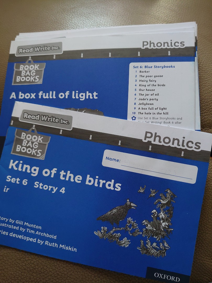 Read Write Inc. Set 6, 興趣及遊戲, 書本 & 文具, 小說 & 故事書 Carousell