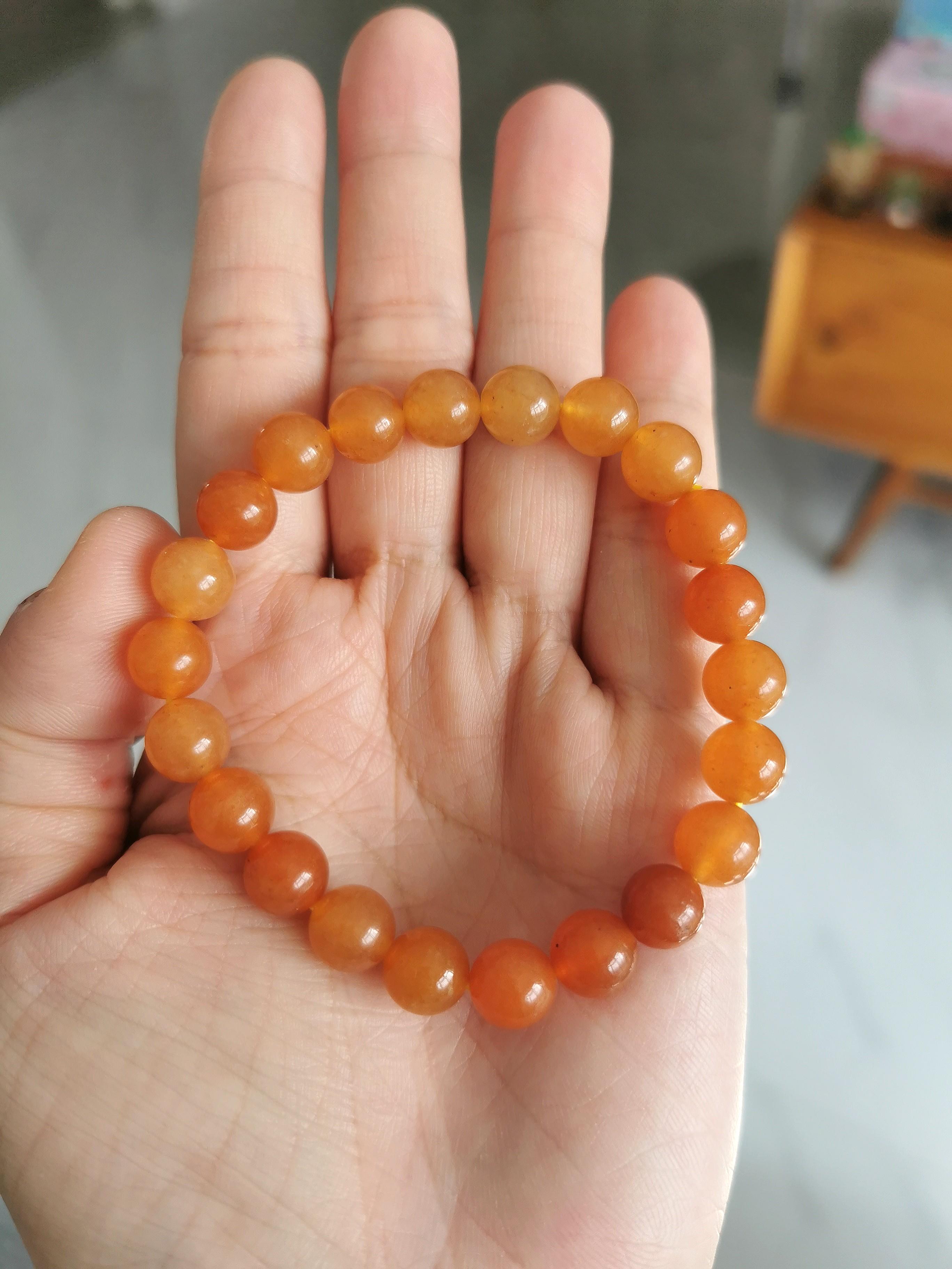 Red on sale aventurine bracelet