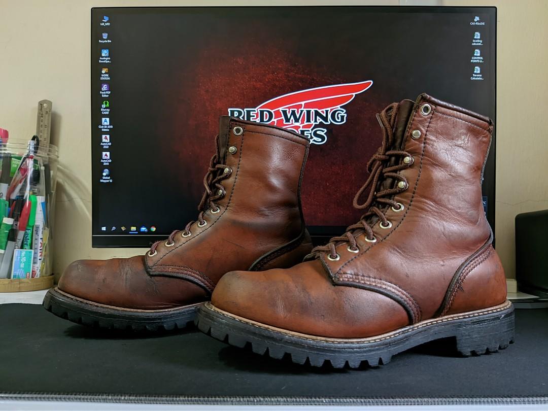 Red Wing Irish Setter Men s Fashion Footwear Boots on Carousell