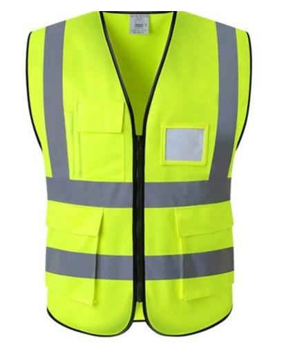 Reflective vest clearance construction