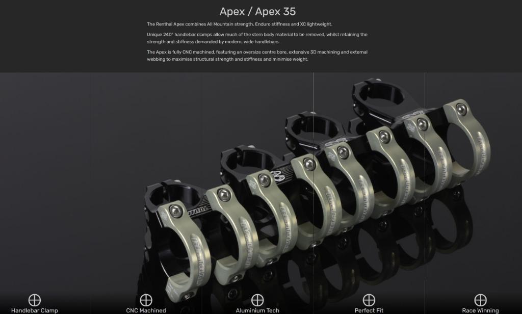 Renthal 33mm stem sales