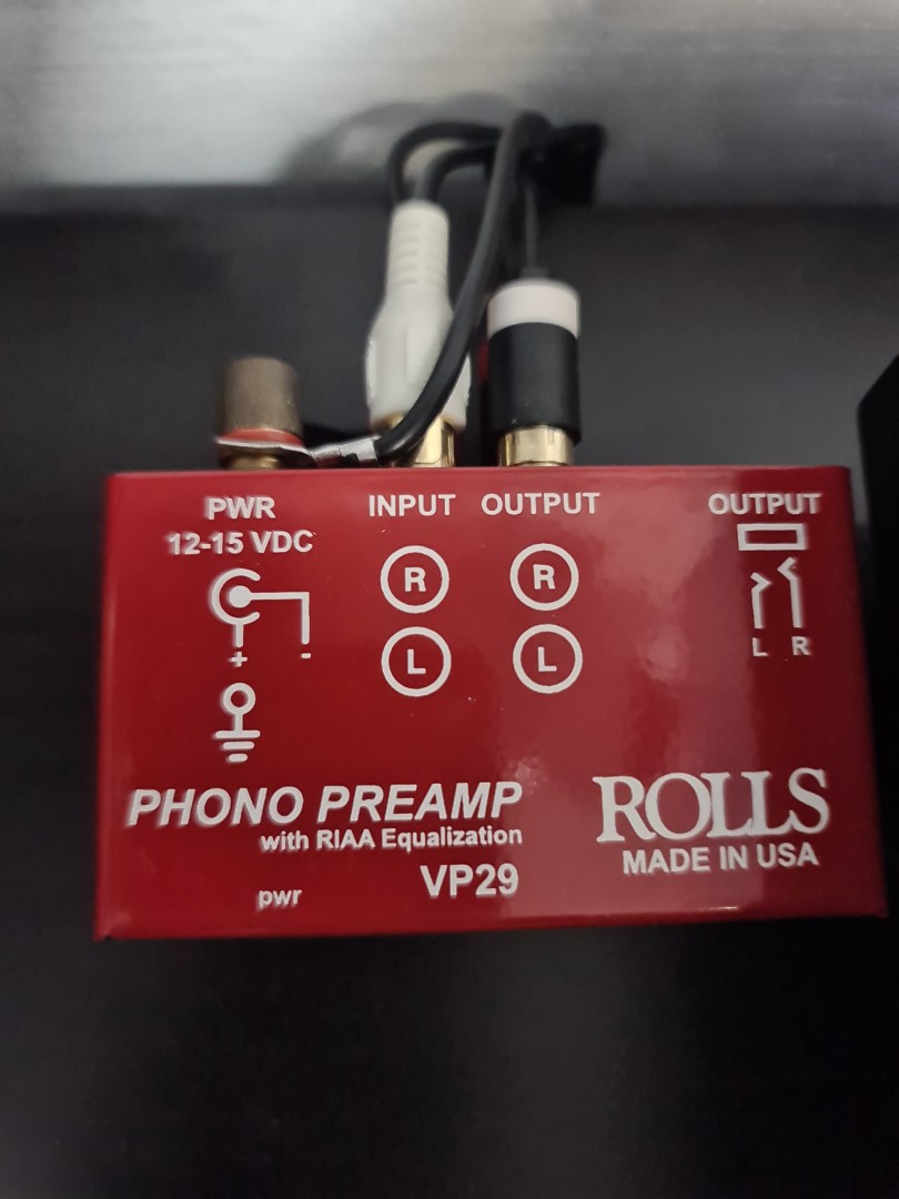 Rolls Phono Preamp, Audio, Other Audio Equipment on Carousell