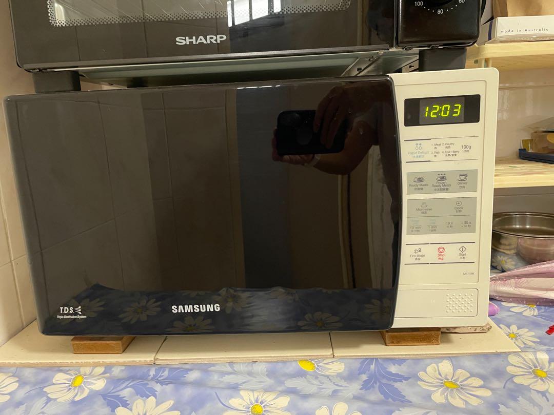 Samsung Microwave Oven 20L ME731K, TV & Home Appliances, Kitchen