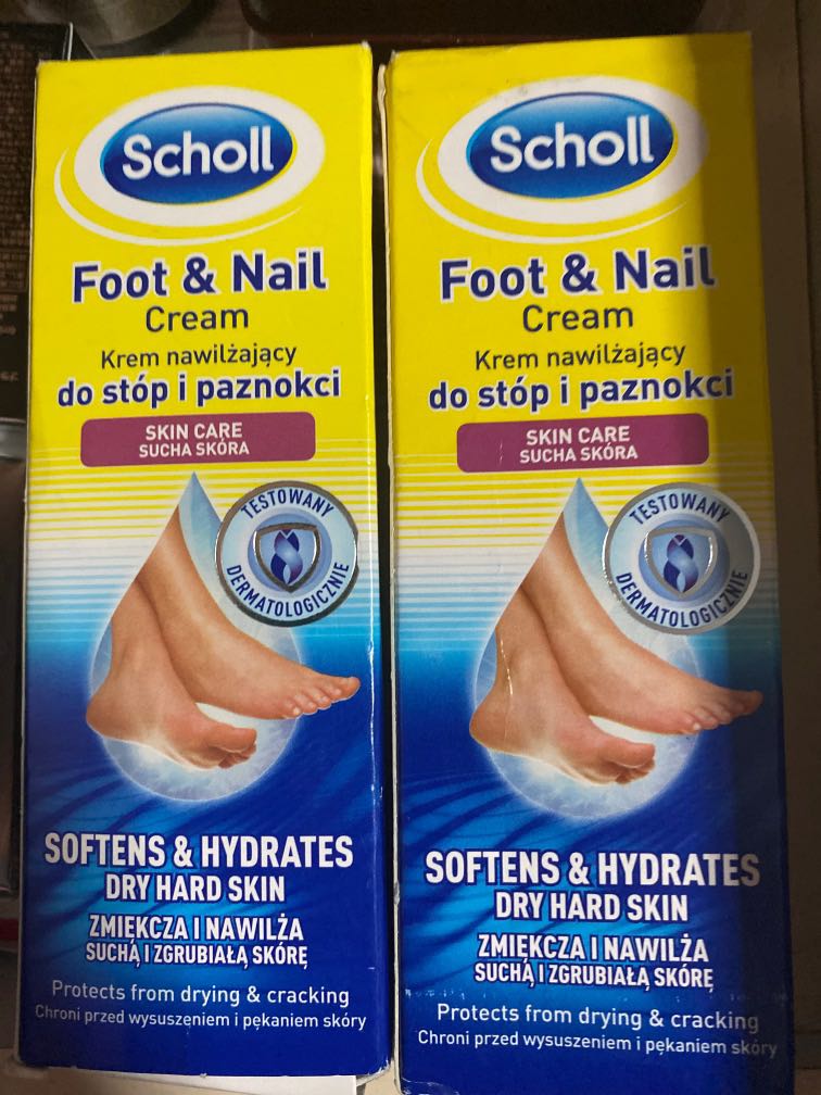Scholl Foot & Nail Cream, Beauty & Personal Care, Care on Carousell
