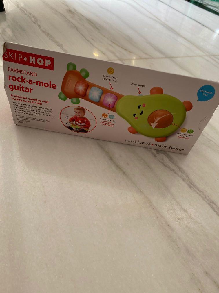 New Skip Hop Rock-a-mole guitar, Babies & Kids, Infant Playtime on ...