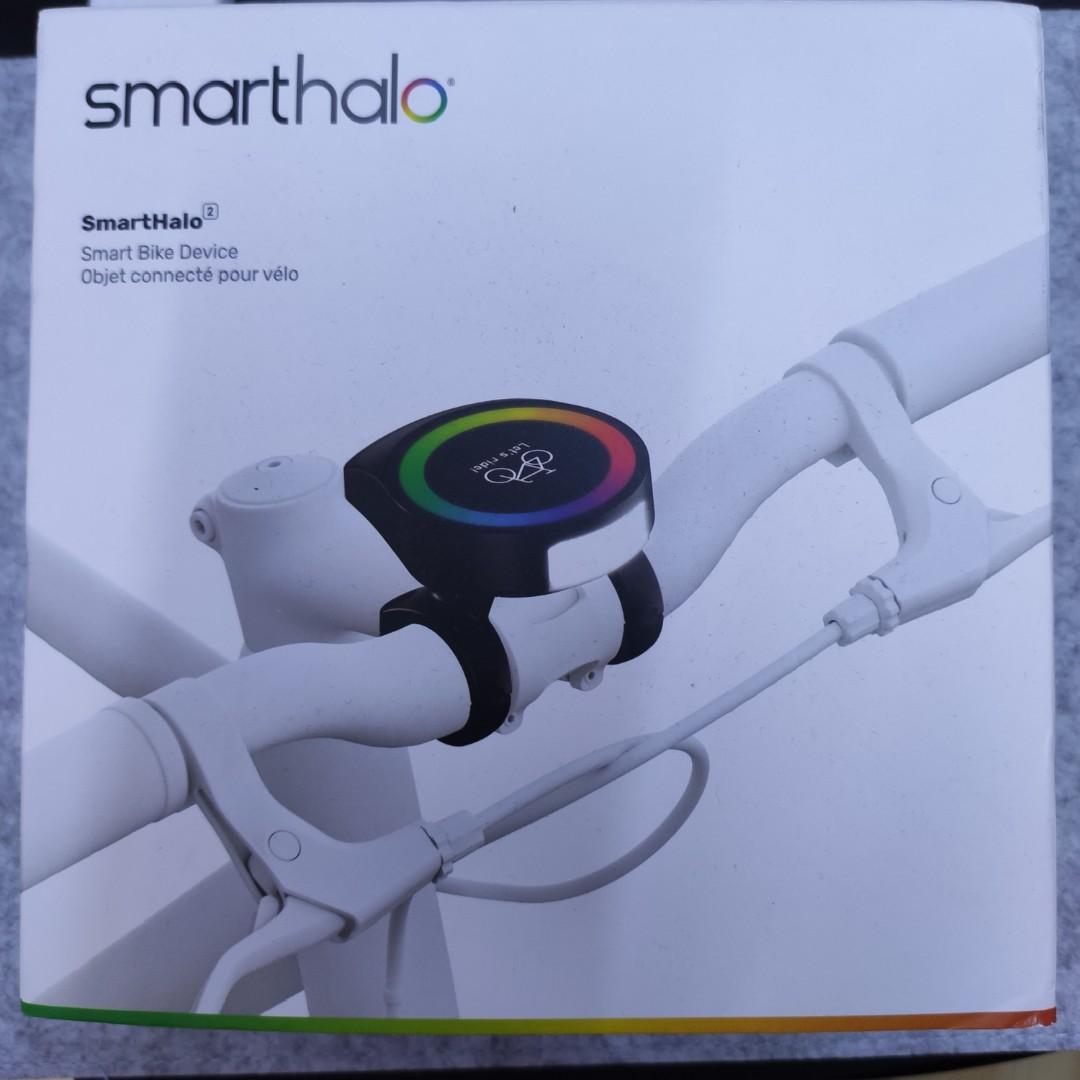 SmartHalo 2 Smart Bike Computer Navigation Anti Theft with Light, Auto