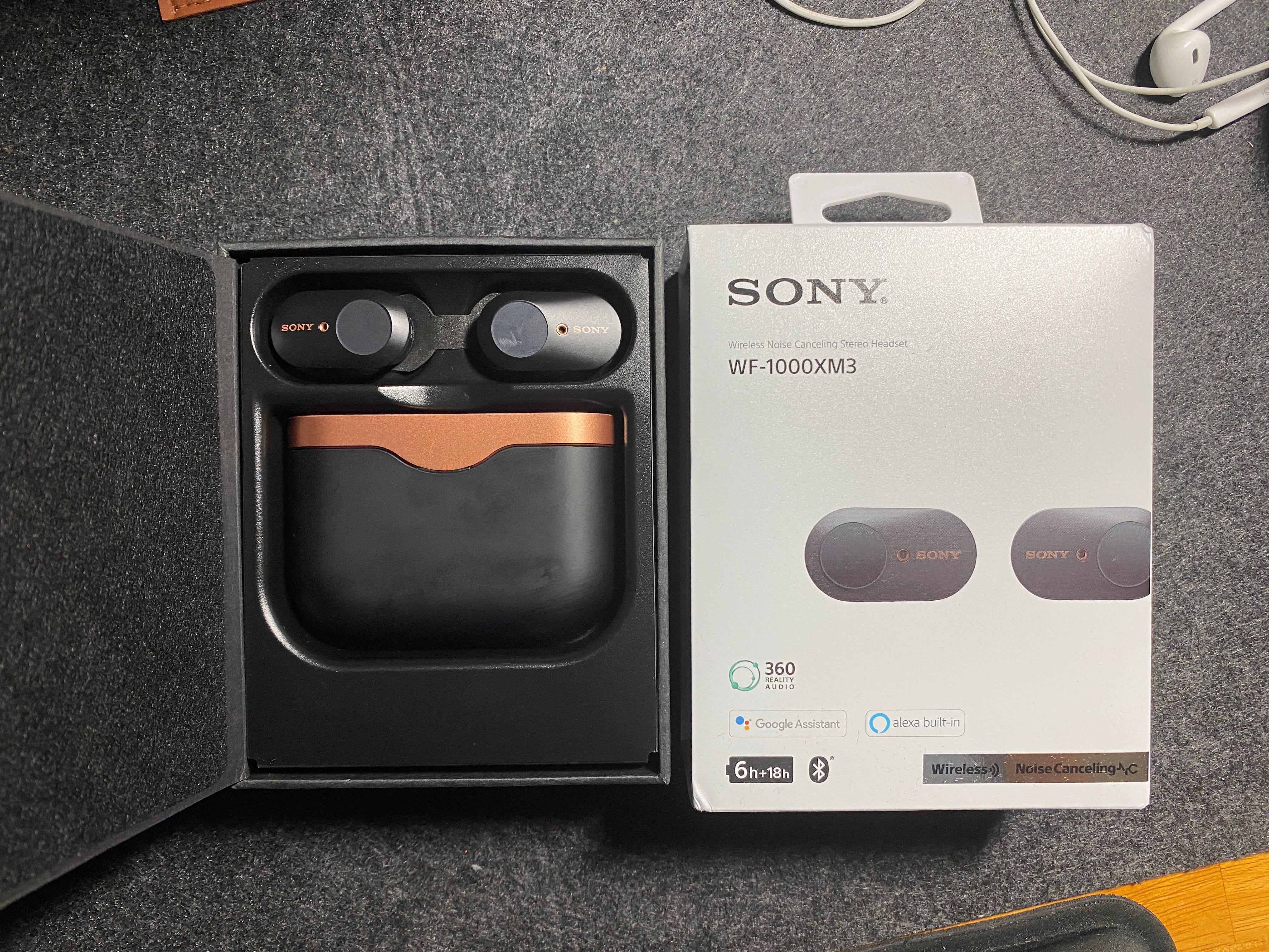 Sony WF 10000XM3 Wireless Noise Cancelling Earphones Audio Earphones on Carousell
