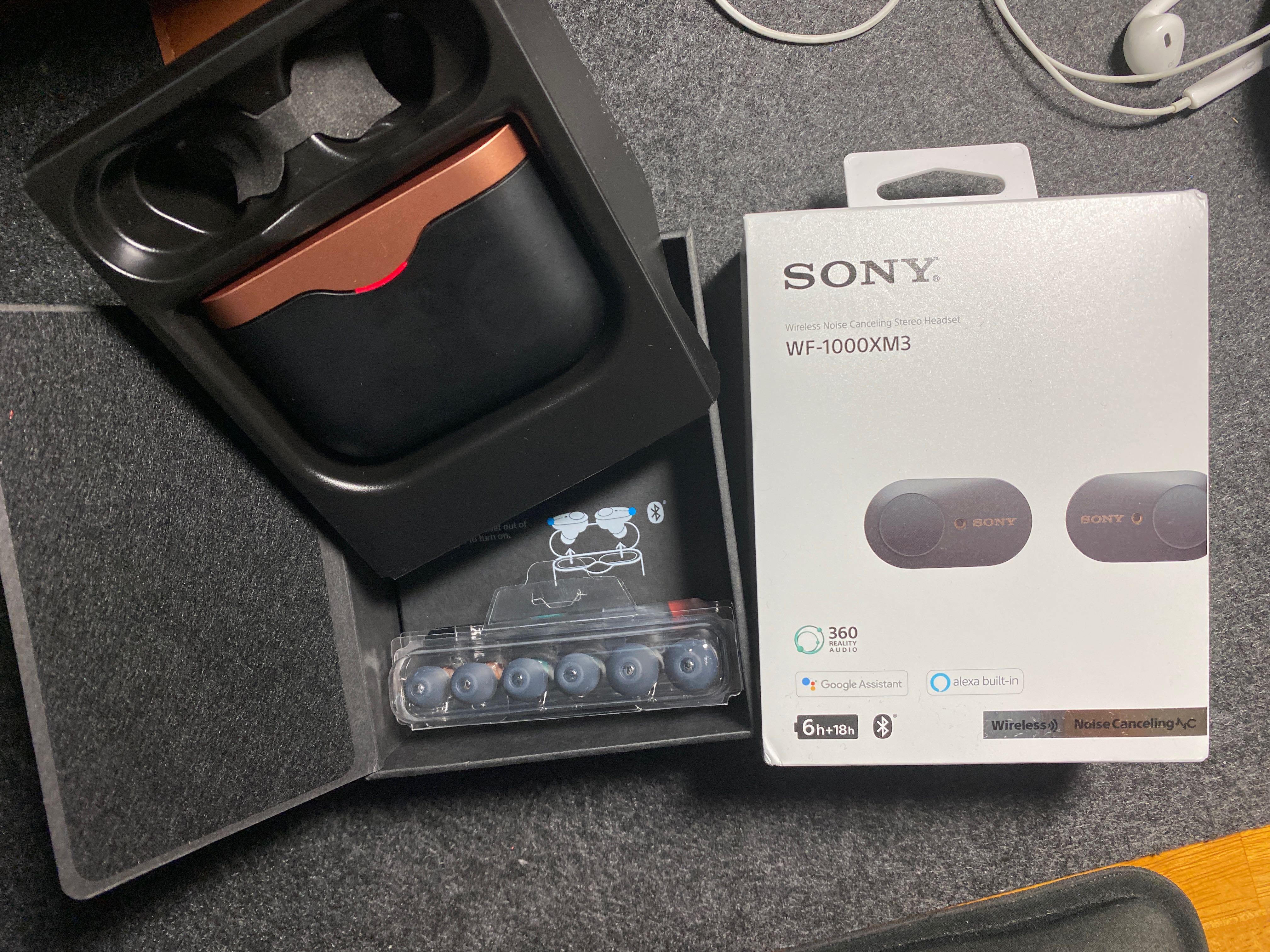Sony WF 10000XM3 Wireless Noise Cancelling Earphones Audio Earphones on Carousell