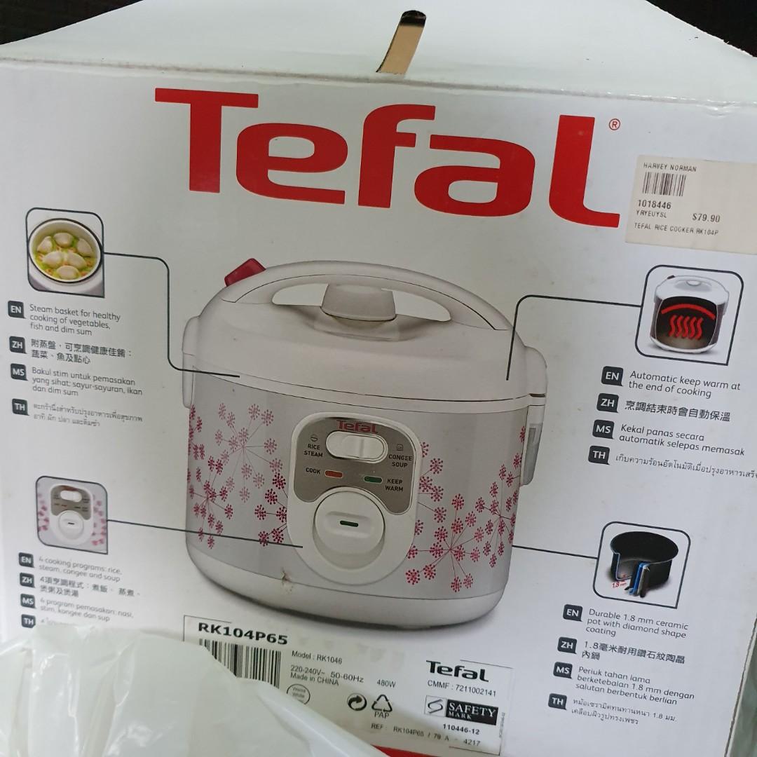 Tefal Rice Cooker 1L mecha congee, TV & Home Appliances, Kitchen
