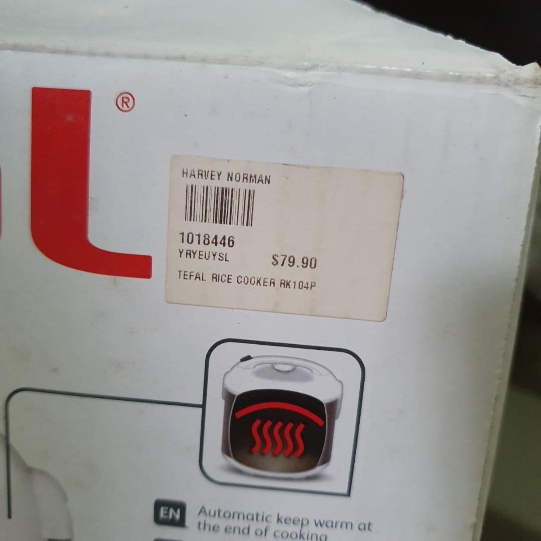 Tefal Rice Cooker 1L mecha congee, TV & Home Appliances, Kitchen
