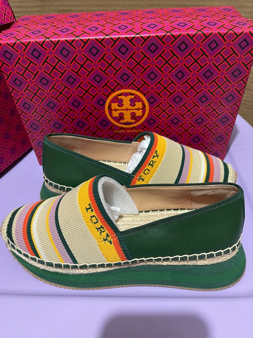Tory burch daisy stripe outlet sneaker