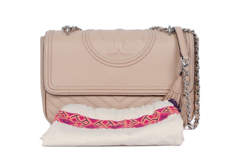 Tory burch hotsell fleming distressed hobo