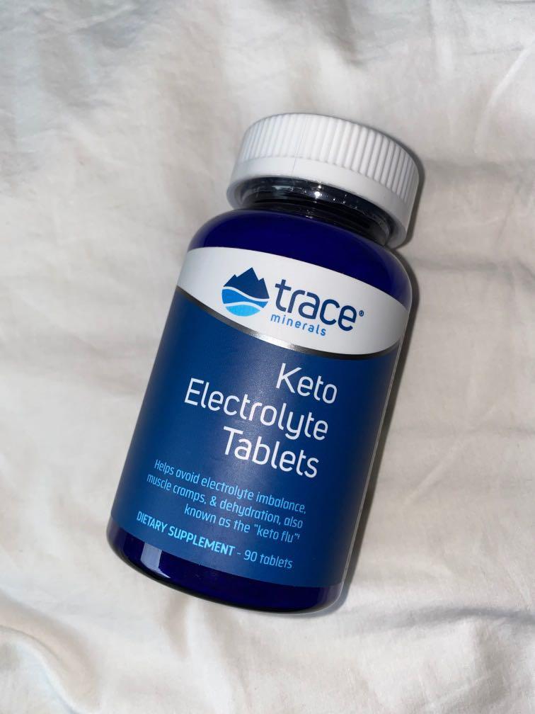 Trace minerals keto electrolyte tablets, Health & Nutrition, Health