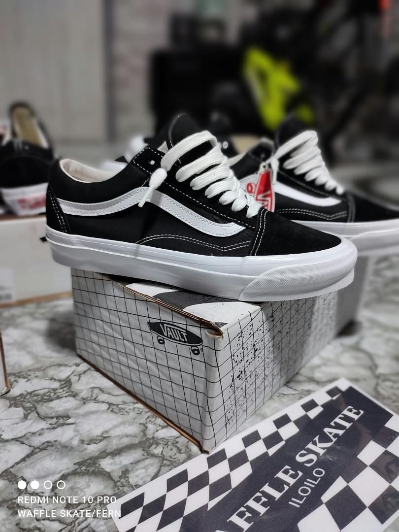 Vans VAULT v2 OG Old Skool Lx Black White