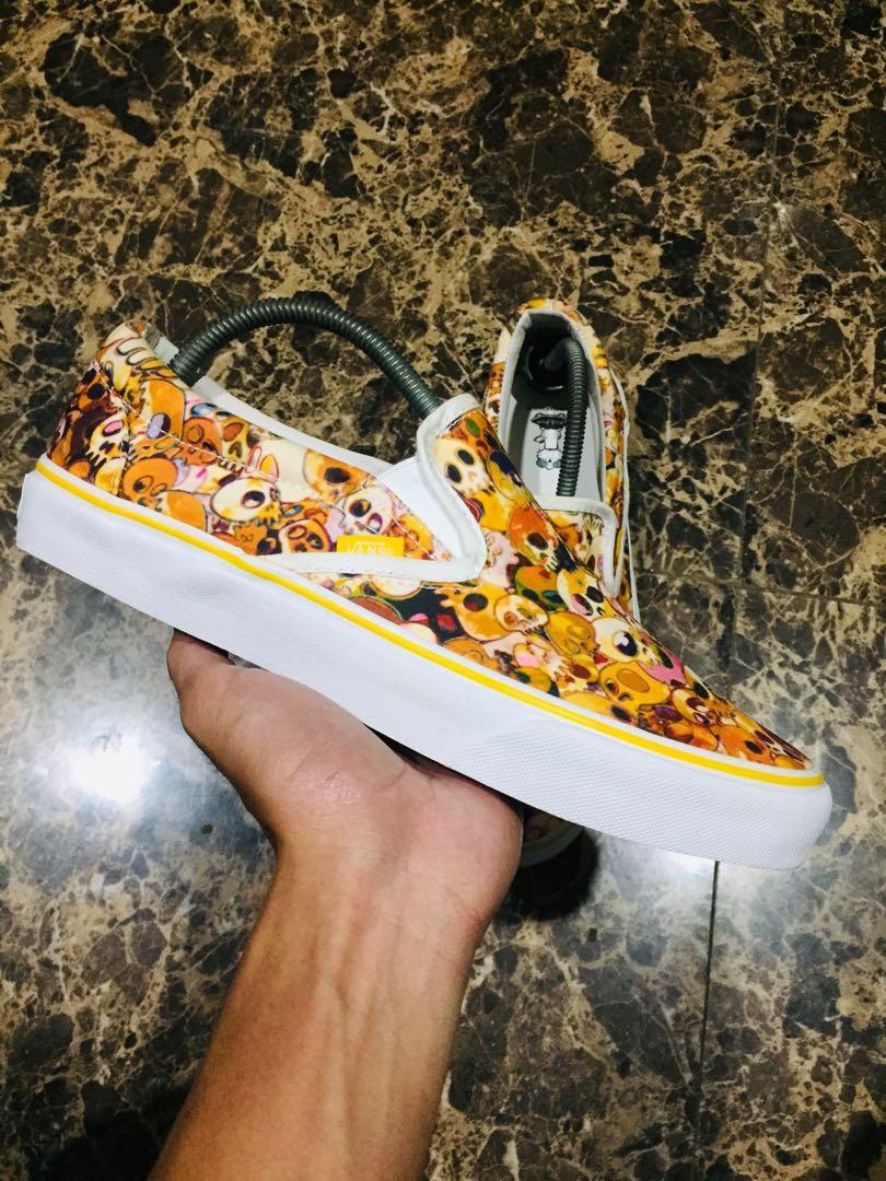 Vans Slip On Vault x Takashi Murakami “Blue Skulls” is Available