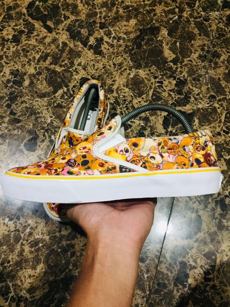 Vans Slip On Vault x Takashi Murakami “Blue Skulls” is Available