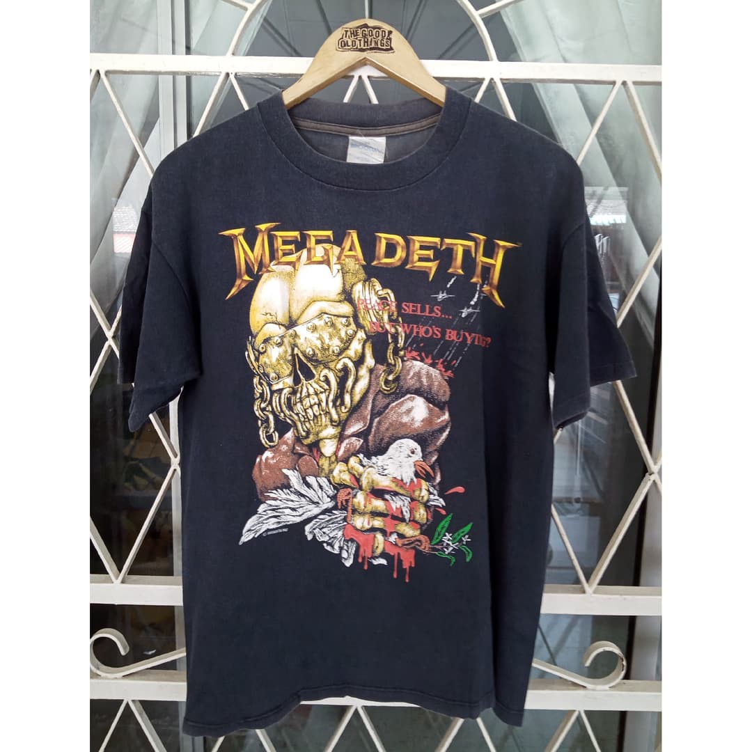 Vintage 1987 MEGADETH Peace Sells 