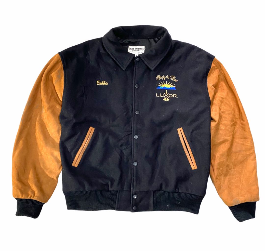 Vintage 90’s Mac murray wool Varsity Jacket