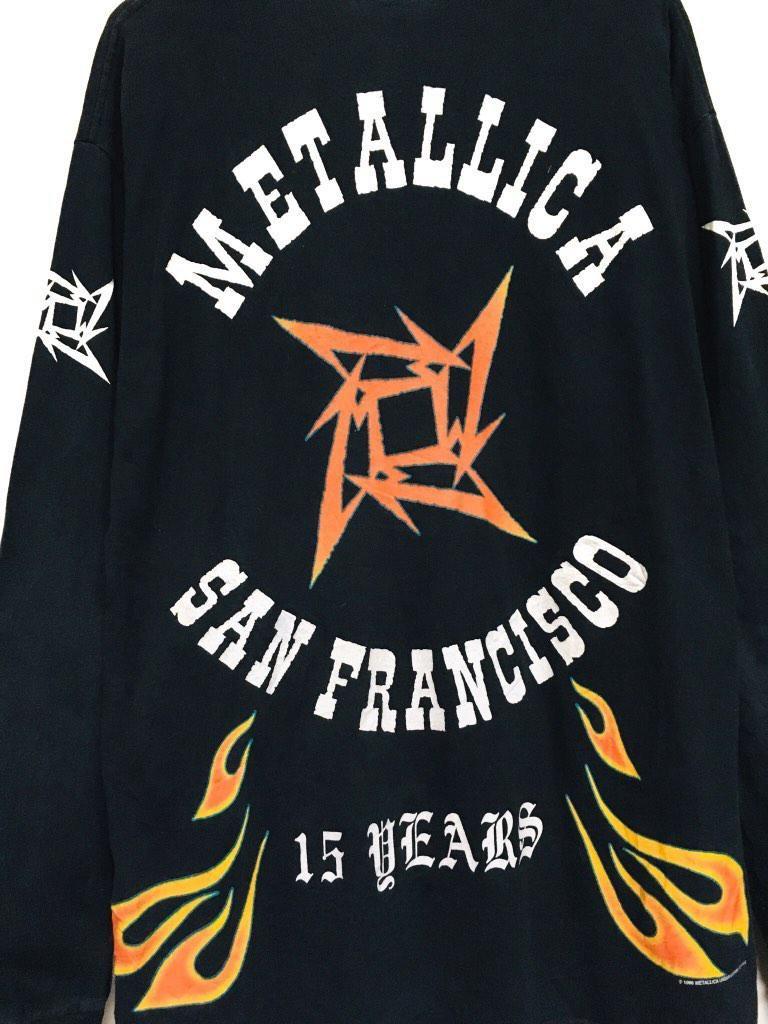 Metallica X San Francisco Giants Band Shirt, Men's Fashion, Tops & Sets,  Tshirts & Polo Shirts on Carousell