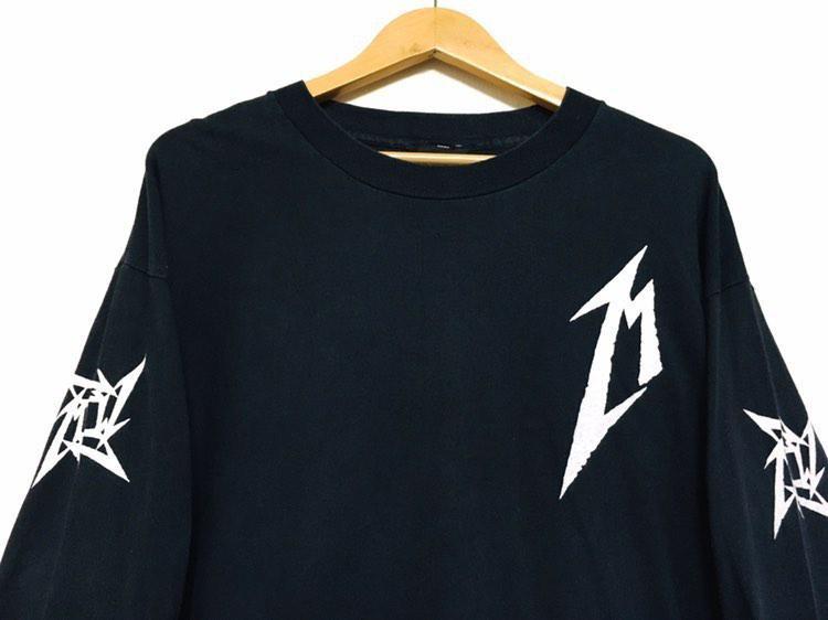 90s LLICA 15 YEARS GIANT USA製 ロンT Vintage 90s Metallica San Francisco La 15 Years Made In USA Giant