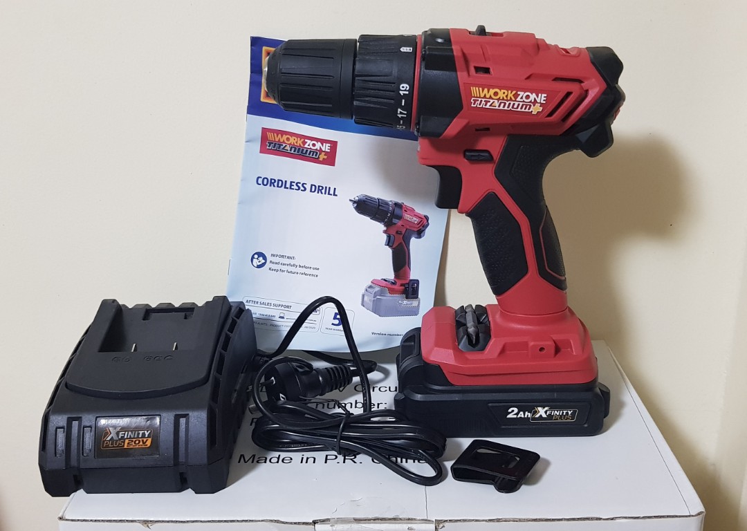 Workzone new arrivals 18v drill