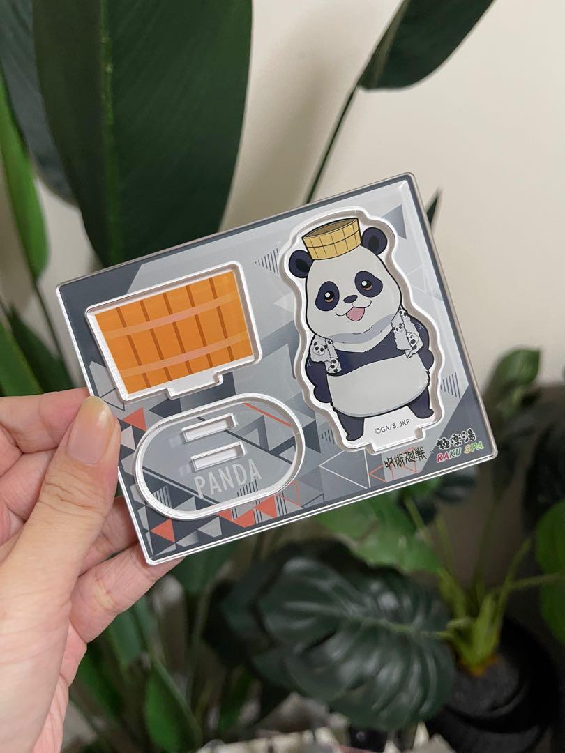 Wts Wtt Jujutsu Kaisen X Raku Spa Panda Chibi Acrylic Hobbies Toys Memorabilia Collectibles J Pop On Carousell