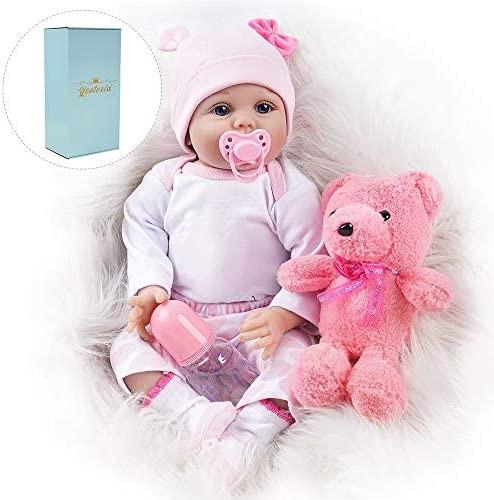 Yesteria 4.7 out of 5 stars 1 050Reviews Yesteria Real Life Reborn Baby Dolls Girl Silicone Cotton Body Pink Outfit 22 Inches Babies Kids Infant Playtime on Carousell