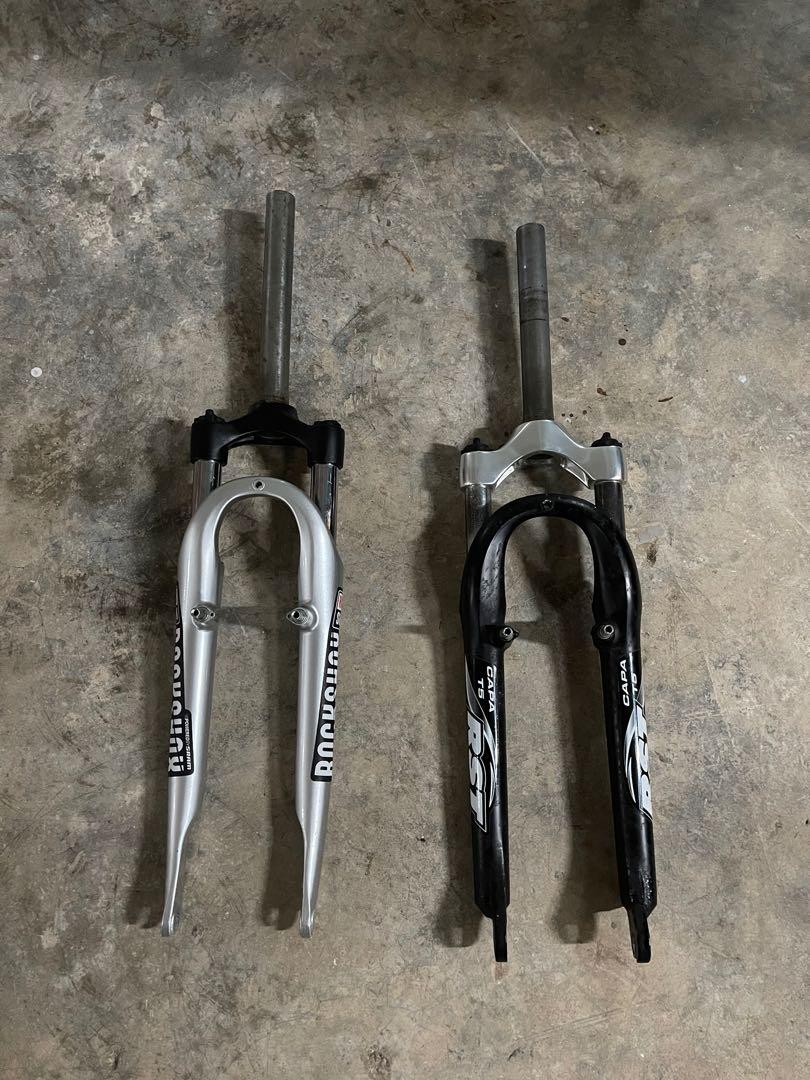 26 inch suspension fork v brake clearance