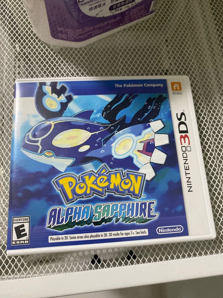 3DS Pokemon Alpha Sapphire BOX, Video Gaming, Video Games, Nintendo on ...