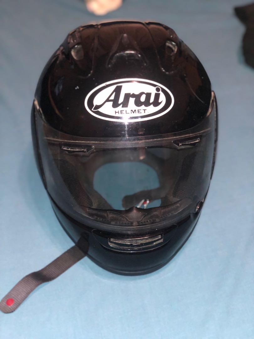 Arai Helmet SNELL RX-7 RV BLACK, Motorbikes, Motorbike Parts