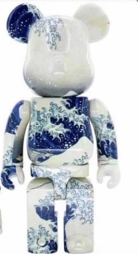 最後預訂BE@RBRICK 葛飾北斎「神奈川沖浪裏」 1000％, 興趣及